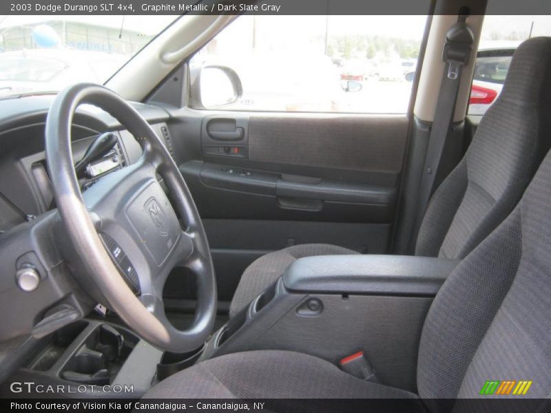 Graphite Metallic / Dark Slate Gray 2003 Dodge Durango SLT 4x4
