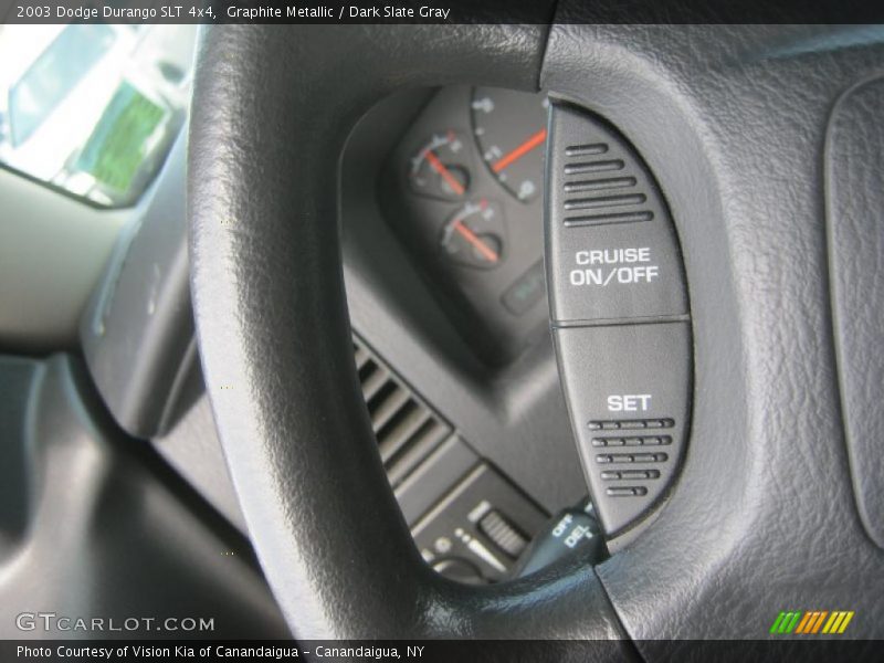 Graphite Metallic / Dark Slate Gray 2003 Dodge Durango SLT 4x4