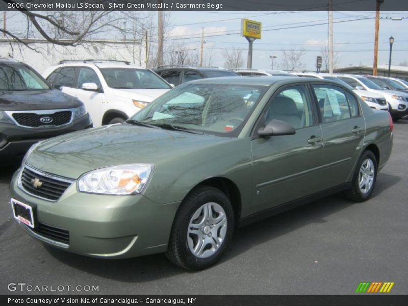 Silver Green Metallic / Cashmere Beige 2006 Chevrolet Malibu LS Sedan