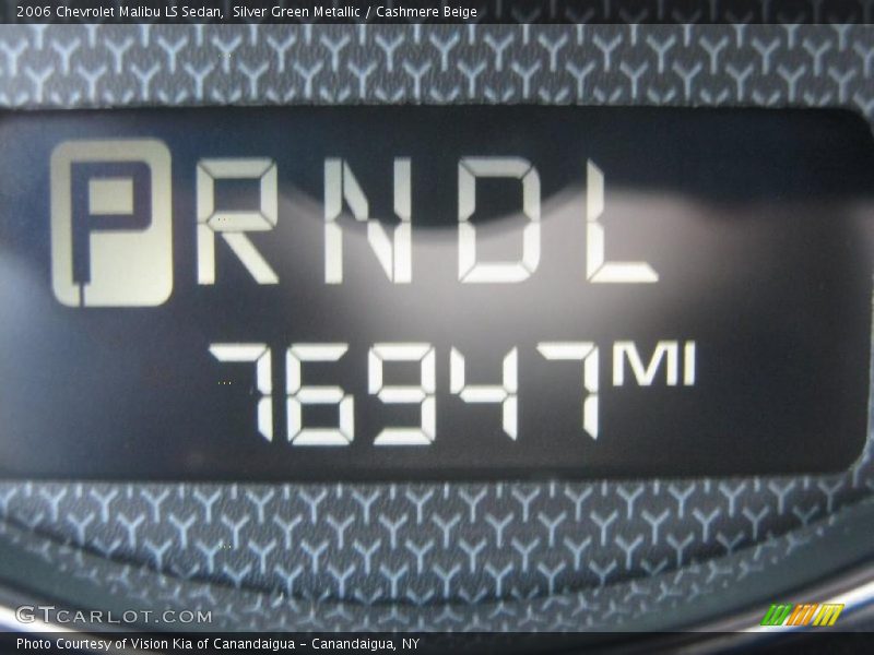 Silver Green Metallic / Cashmere Beige 2006 Chevrolet Malibu LS Sedan