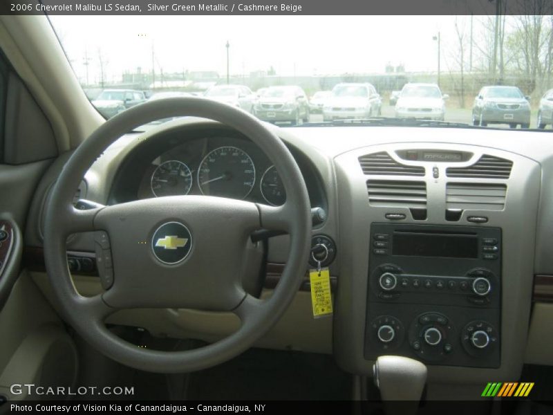 Silver Green Metallic / Cashmere Beige 2006 Chevrolet Malibu LS Sedan
