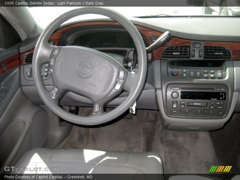 Light Platinum / Dark Gray 2005 Cadillac DeVille Sedan