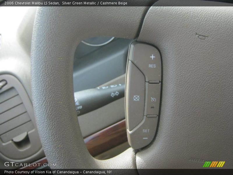 Silver Green Metallic / Cashmere Beige 2006 Chevrolet Malibu LS Sedan