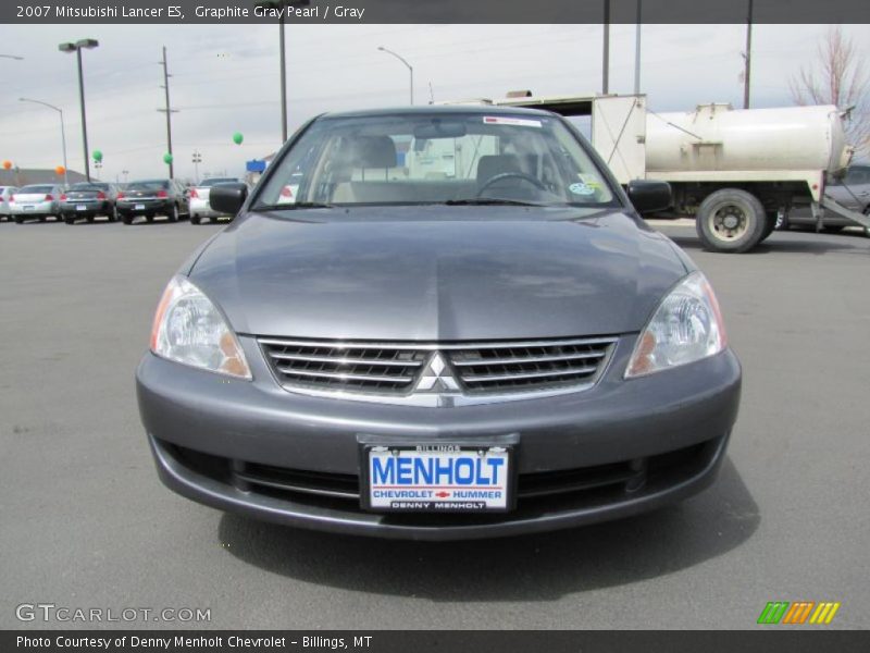 Graphite Gray Pearl / Gray 2007 Mitsubishi Lancer ES