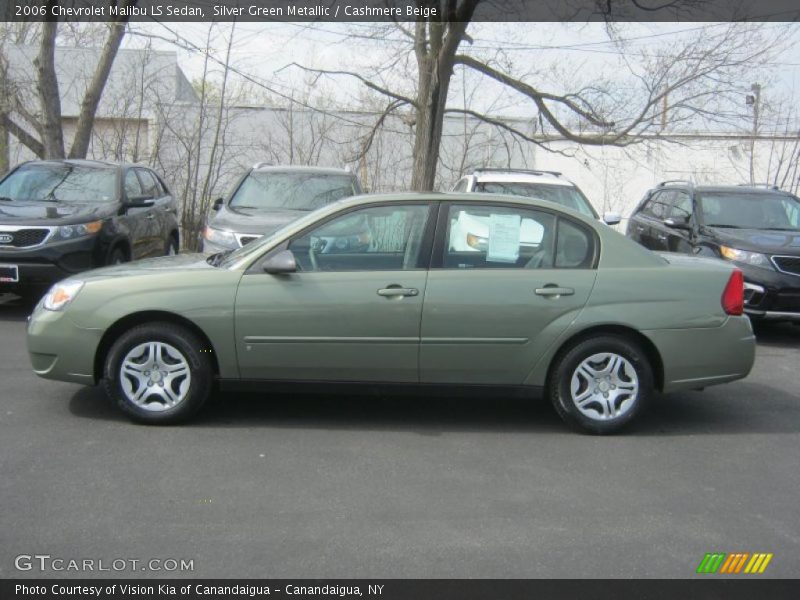 Silver Green Metallic / Cashmere Beige 2006 Chevrolet Malibu LS Sedan