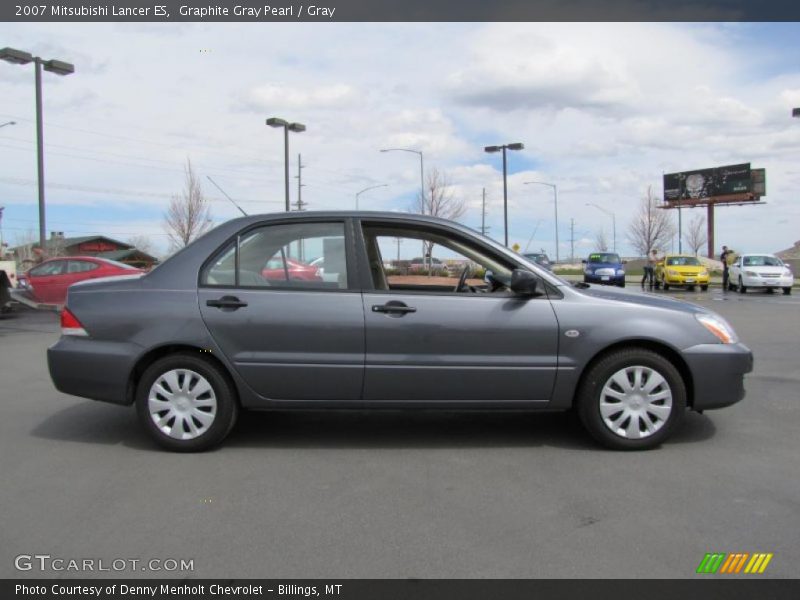 Graphite Gray Pearl / Gray 2007 Mitsubishi Lancer ES