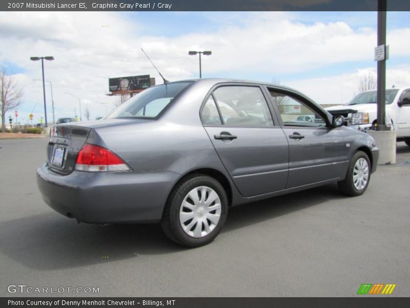Graphite Gray Pearl / Gray 2007 Mitsubishi Lancer ES