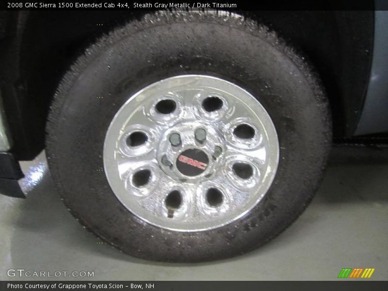 Stealth Gray Metallic / Dark Titanium 2008 GMC Sierra 1500 Extended Cab 4x4