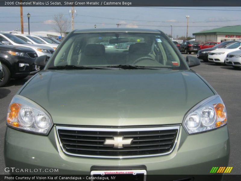 Silver Green Metallic / Cashmere Beige 2006 Chevrolet Malibu LS Sedan