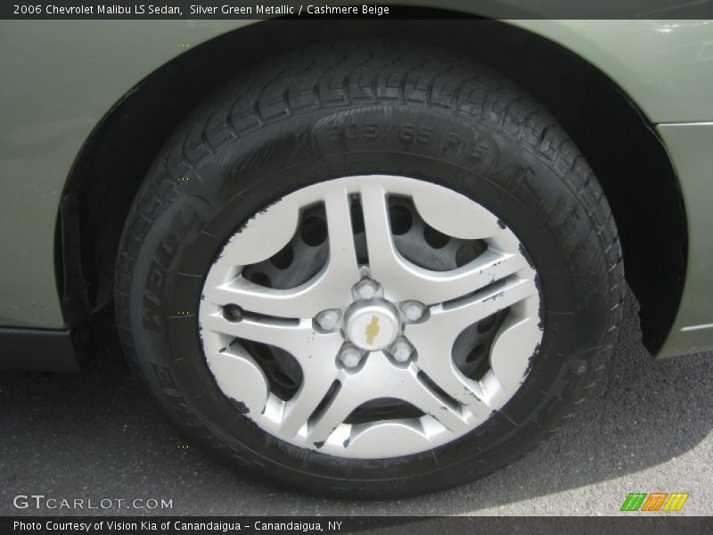 Silver Green Metallic / Cashmere Beige 2006 Chevrolet Malibu LS Sedan