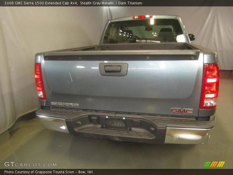 Stealth Gray Metallic / Dark Titanium 2008 GMC Sierra 1500 Extended Cab 4x4