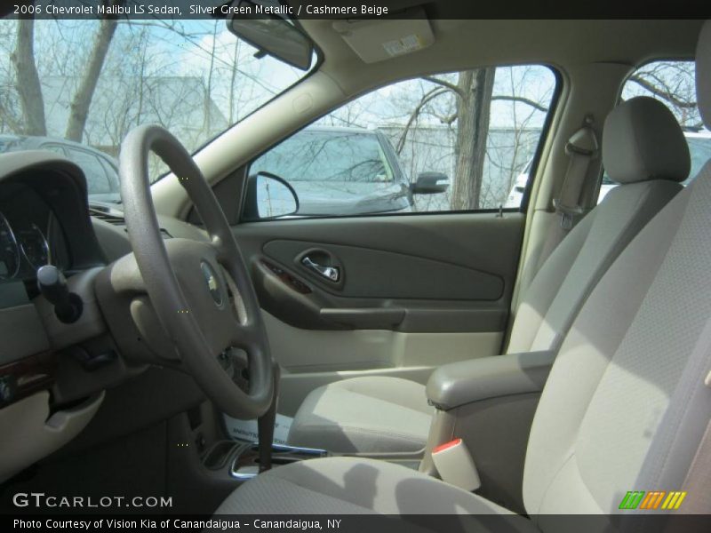 Silver Green Metallic / Cashmere Beige 2006 Chevrolet Malibu LS Sedan