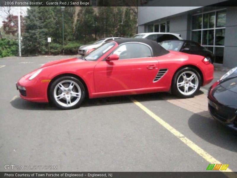 Guards Red / Sand Beige 2006 Porsche Boxster