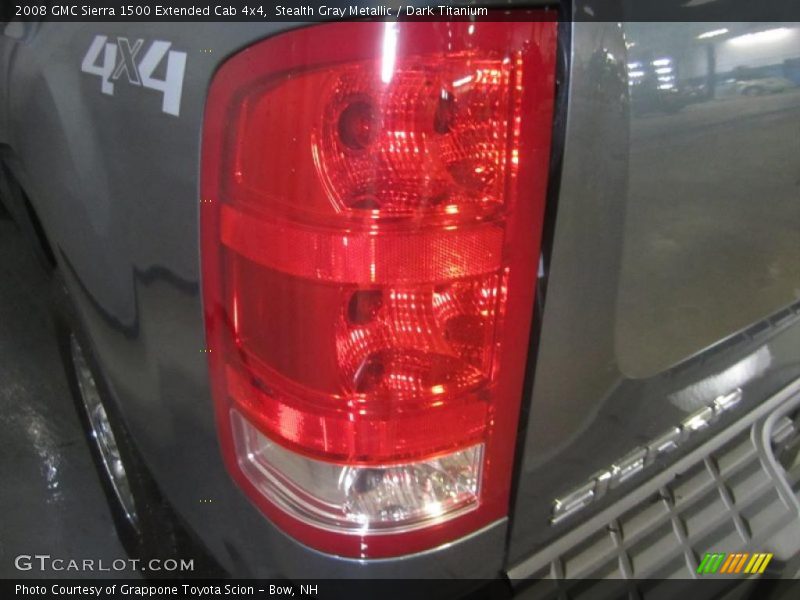 Stealth Gray Metallic / Dark Titanium 2008 GMC Sierra 1500 Extended Cab 4x4