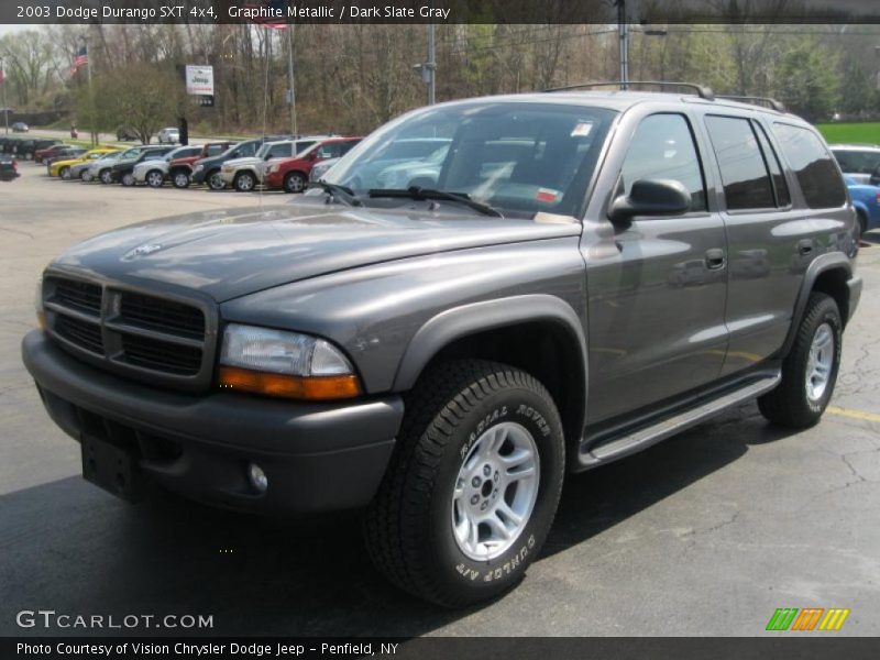 Graphite Metallic / Dark Slate Gray 2003 Dodge Durango SXT 4x4