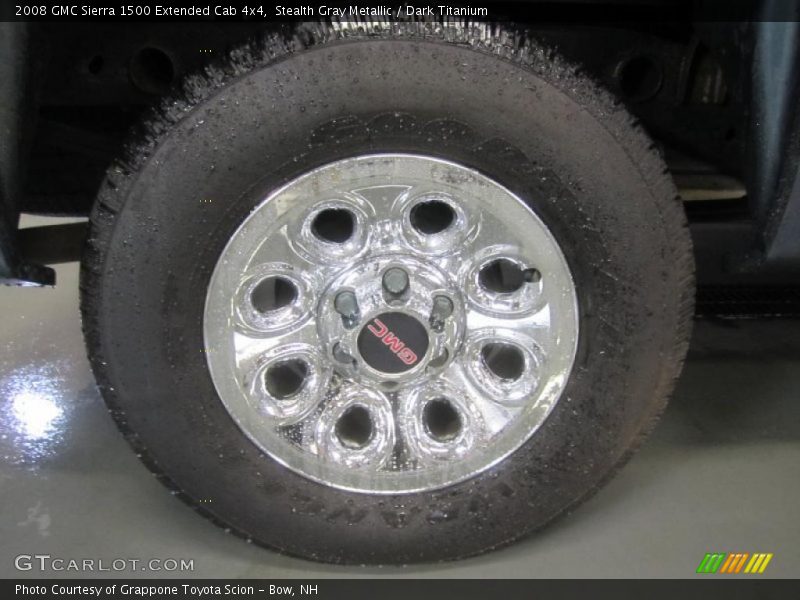 Stealth Gray Metallic / Dark Titanium 2008 GMC Sierra 1500 Extended Cab 4x4