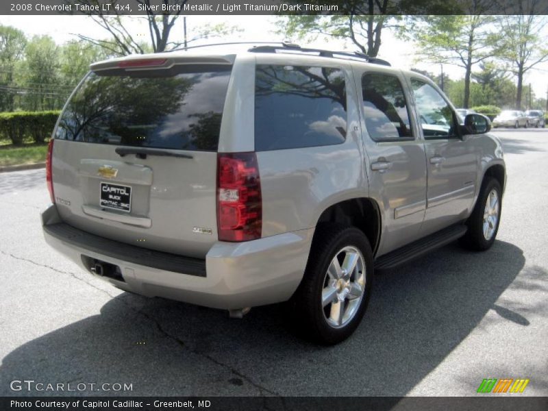 Silver Birch Metallic / Light Titanium/Dark Titanium 2008 Chevrolet Tahoe LT 4x4