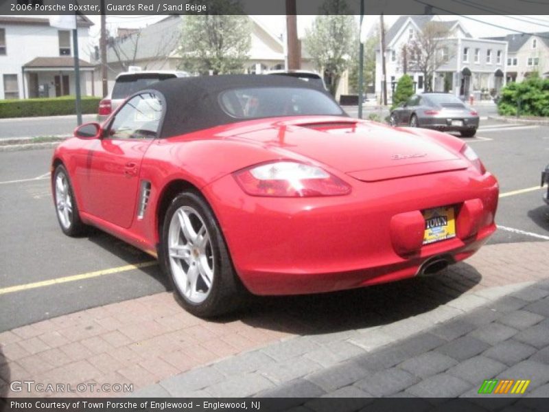 Guards Red / Sand Beige 2006 Porsche Boxster