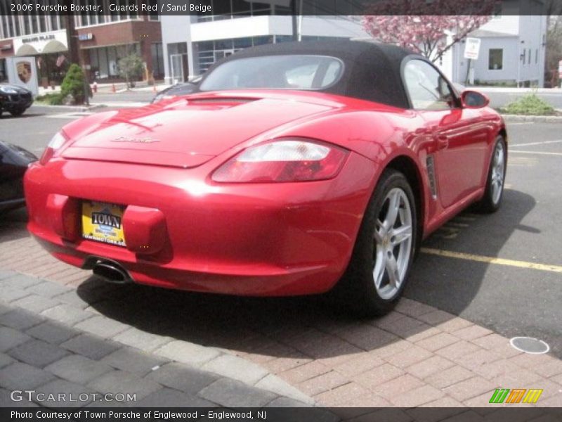 Guards Red / Sand Beige 2006 Porsche Boxster