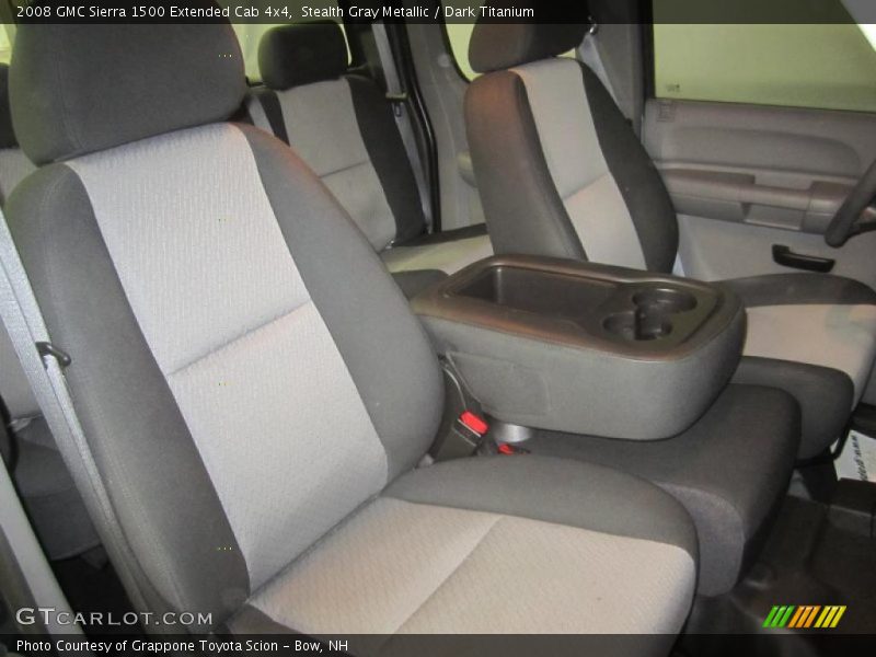Stealth Gray Metallic / Dark Titanium 2008 GMC Sierra 1500 Extended Cab 4x4