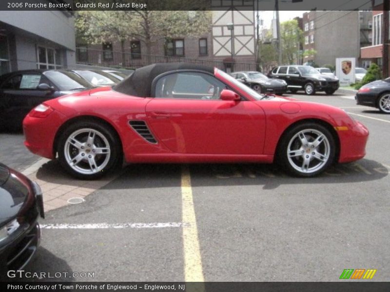 Guards Red / Sand Beige 2006 Porsche Boxster