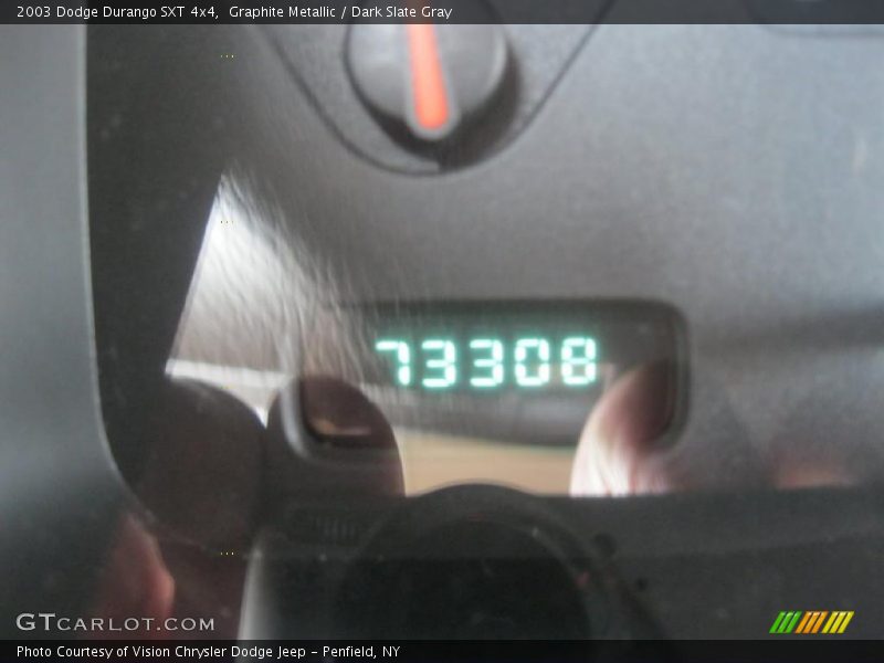 Graphite Metallic / Dark Slate Gray 2003 Dodge Durango SXT 4x4