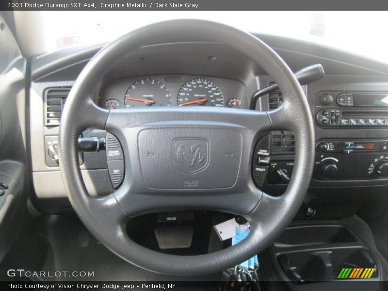 Graphite Metallic / Dark Slate Gray 2003 Dodge Durango SXT 4x4
