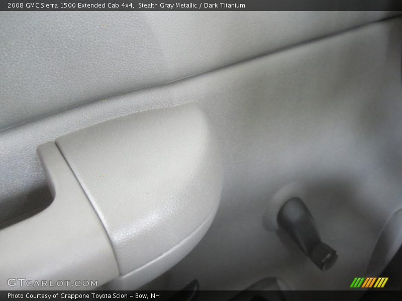 Stealth Gray Metallic / Dark Titanium 2008 GMC Sierra 1500 Extended Cab 4x4