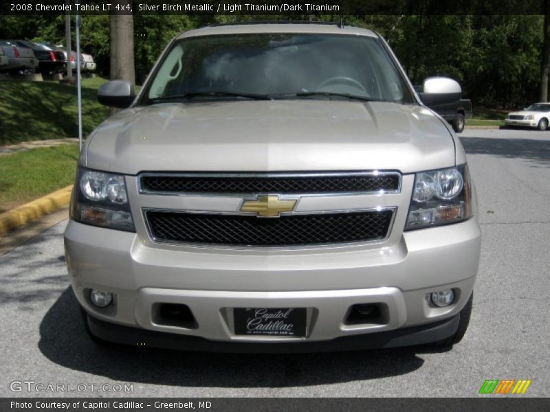 Silver Birch Metallic / Light Titanium/Dark Titanium 2008 Chevrolet Tahoe LT 4x4