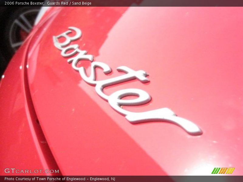 Guards Red / Sand Beige 2006 Porsche Boxster