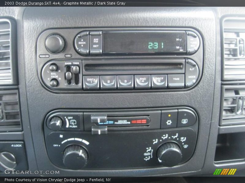 Graphite Metallic / Dark Slate Gray 2003 Dodge Durango SXT 4x4