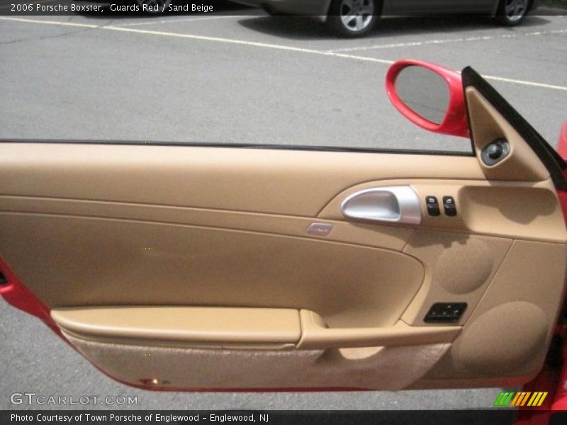 Guards Red / Sand Beige 2006 Porsche Boxster