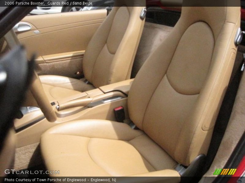 Guards Red / Sand Beige 2006 Porsche Boxster