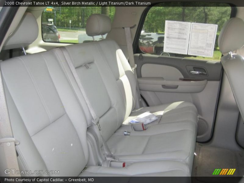  2008 Tahoe LT 4x4 Light Titanium/Dark Titanium Interior