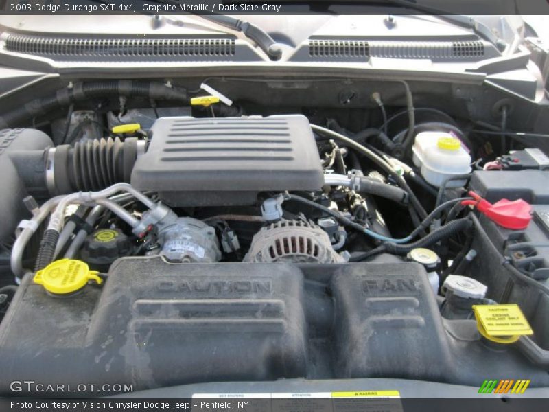 Graphite Metallic / Dark Slate Gray 2003 Dodge Durango SXT 4x4