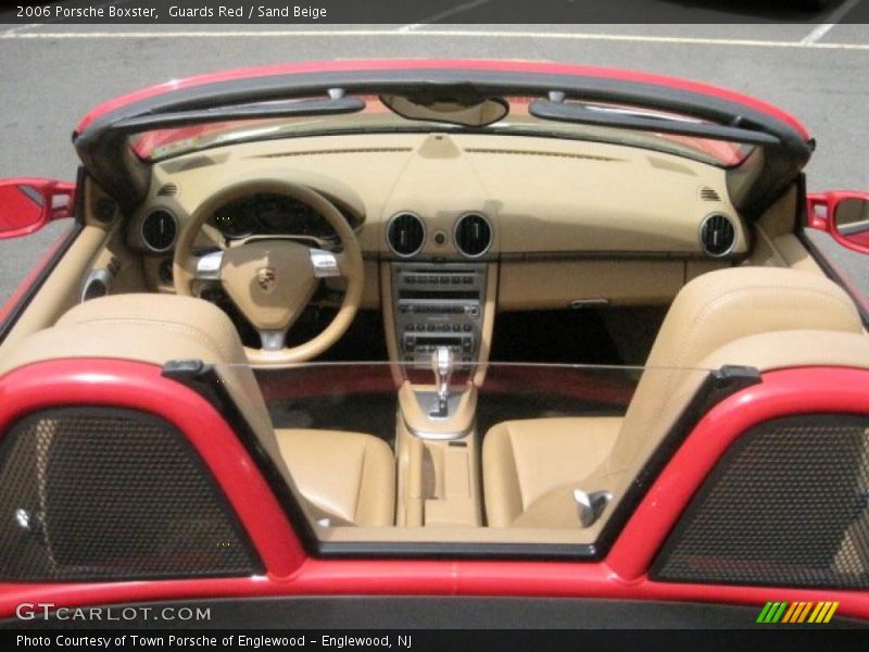 Guards Red / Sand Beige 2006 Porsche Boxster