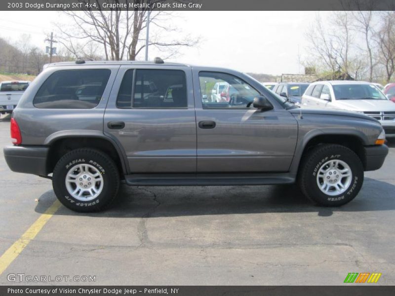 Graphite Metallic / Dark Slate Gray 2003 Dodge Durango SXT 4x4