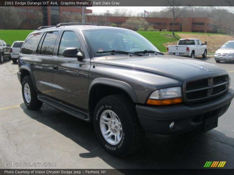 Graphite Metallic / Dark Slate Gray 2003 Dodge Durango SXT 4x4