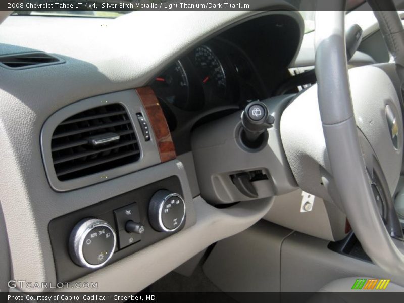 Silver Birch Metallic / Light Titanium/Dark Titanium 2008 Chevrolet Tahoe LT 4x4