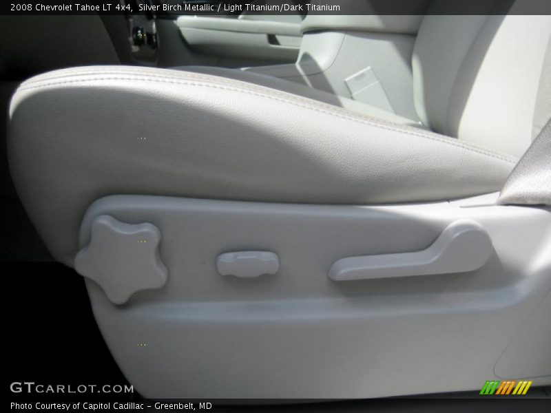 Silver Birch Metallic / Light Titanium/Dark Titanium 2008 Chevrolet Tahoe LT 4x4
