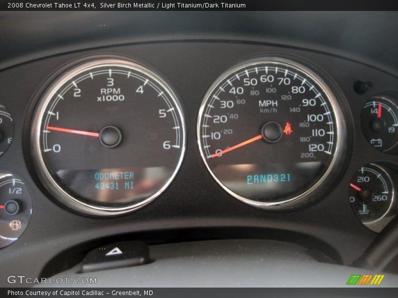  2008 Tahoe LT 4x4 LT 4x4 Gauges