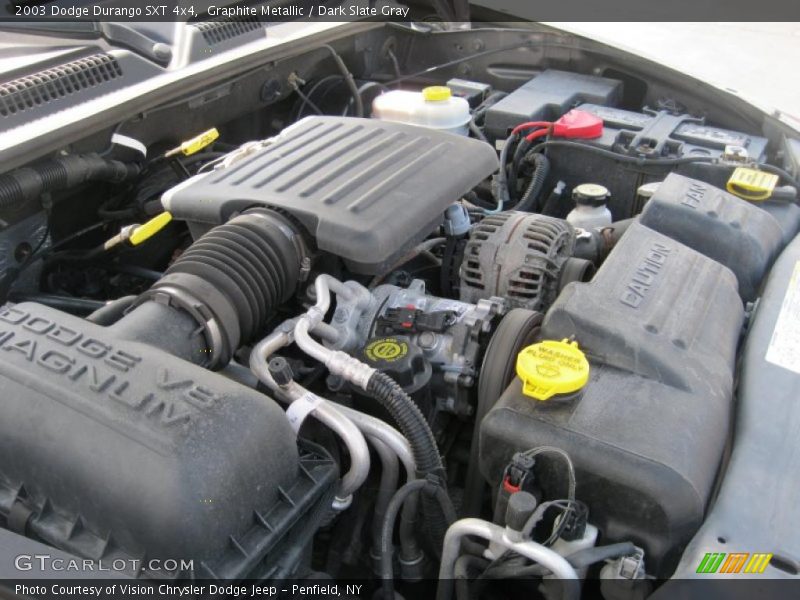 Graphite Metallic / Dark Slate Gray 2003 Dodge Durango SXT 4x4