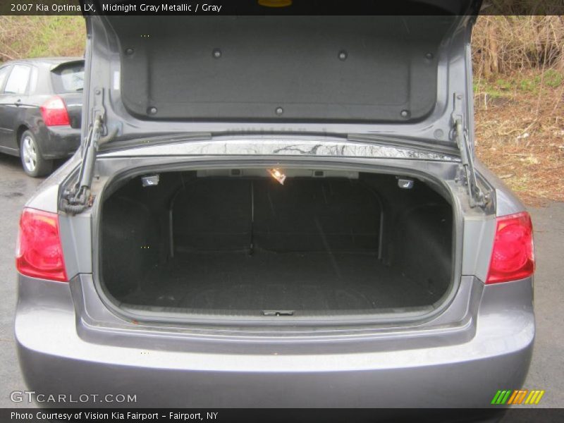 Midnight Gray Metallic / Gray 2007 Kia Optima LX