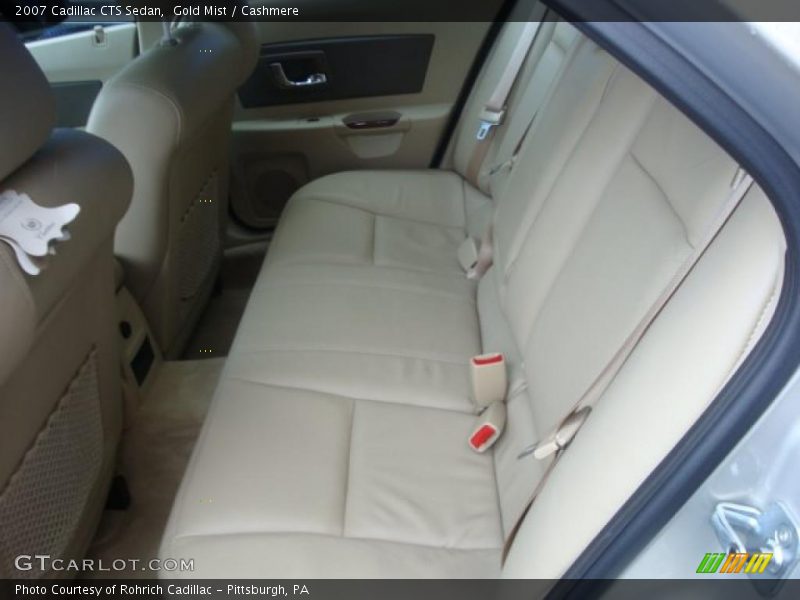 Gold Mist / Cashmere 2007 Cadillac CTS Sedan