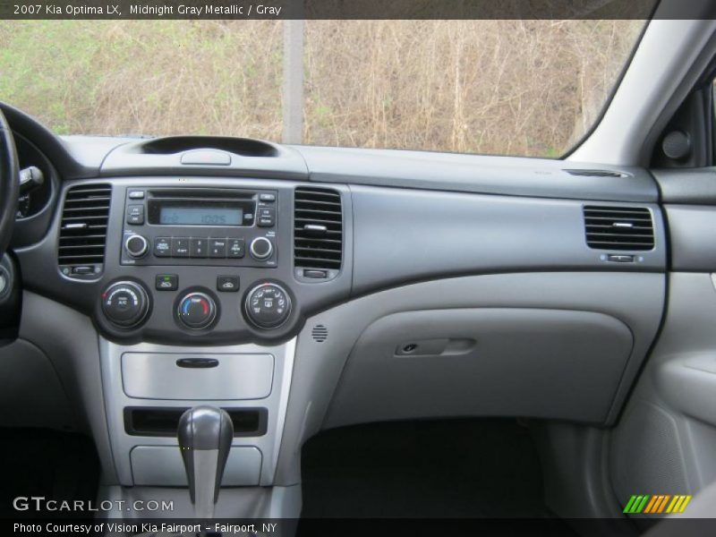Midnight Gray Metallic / Gray 2007 Kia Optima LX