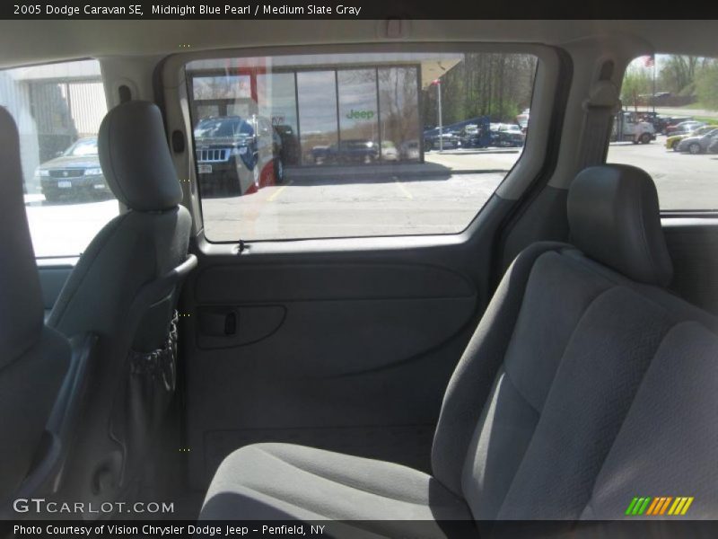 Midnight Blue Pearl / Medium Slate Gray 2005 Dodge Caravan SE