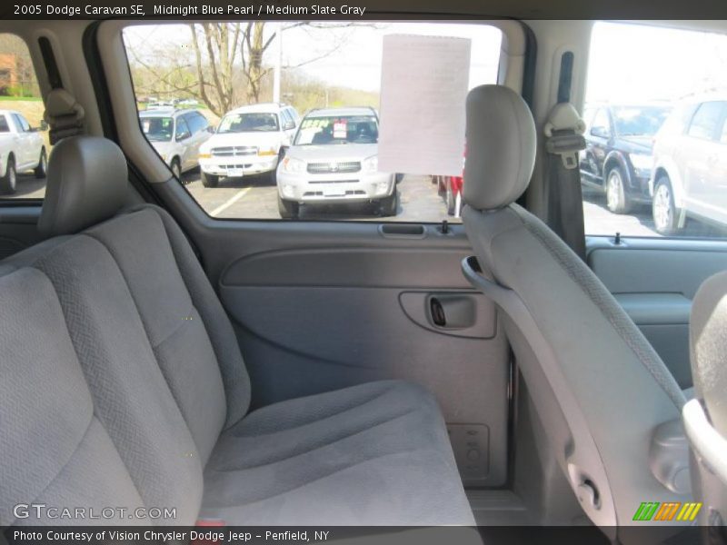 Midnight Blue Pearl / Medium Slate Gray 2005 Dodge Caravan SE