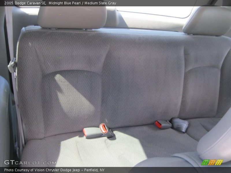 Midnight Blue Pearl / Medium Slate Gray 2005 Dodge Caravan SE