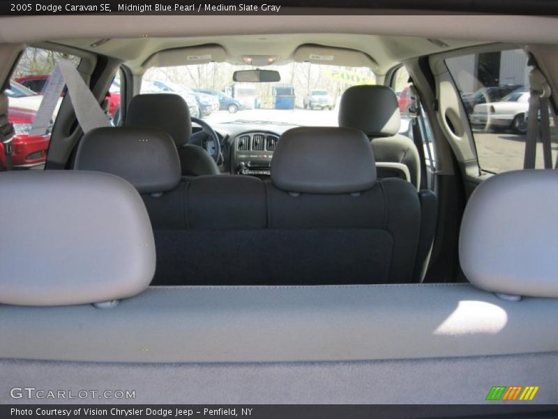 Midnight Blue Pearl / Medium Slate Gray 2005 Dodge Caravan SE