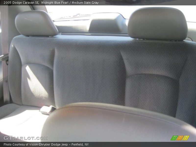 Midnight Blue Pearl / Medium Slate Gray 2005 Dodge Caravan SE